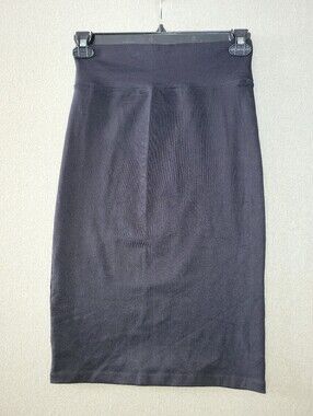 Soho Lady Size PM High-Waist Black Pencil Skirt